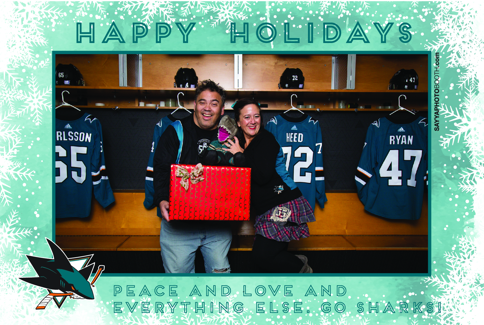 Sharks STH Holiday Photos 8:30-9PM