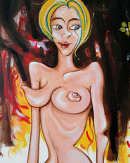 Nudo astratto, particolare
