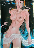 Nude painting
Dipinto ad acrilico su carta.