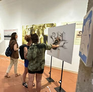Inaugurazione mostra Omega a Farnese, VT, Italia