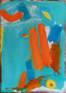 dipinto informale arte contemporanea