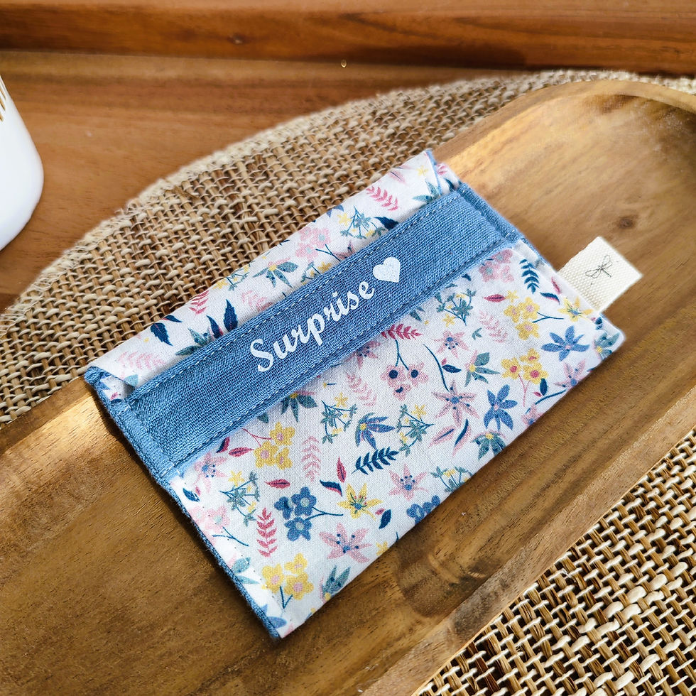 Miniature : Pochette carte cadeau personnalisable et réutilisable