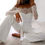 Thumbnail: Lace Elegant Off Shoulder Jumpsuit
