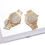 Thumbnail: Luxury Crystal Watch Stud Earrings