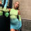 Thumbnail: Tie-Dye Fashion Long Sleeve Body-con Mini Dress