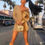 Thumbnail: Elegant Velvet Patchwork Blazer Dress