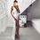 Thumbnail: Elegant Long Split Satin Maxi Dress