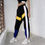Thumbnail: High Elastic Waist Side Striped Jogger Pant