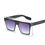 Thumbnail: Big Frame Square Brand Design Sunglasses