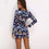 Thumbnail: Sequin Patchwork Sexy Deep Dress