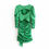 Thumbnail: Elegant Satin Silk Green Dress