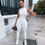 Thumbnail: Elegant High Stretch Skinny Jumpsuit