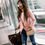 Thumbnail: Single Breasted Elegant Pink Blazer