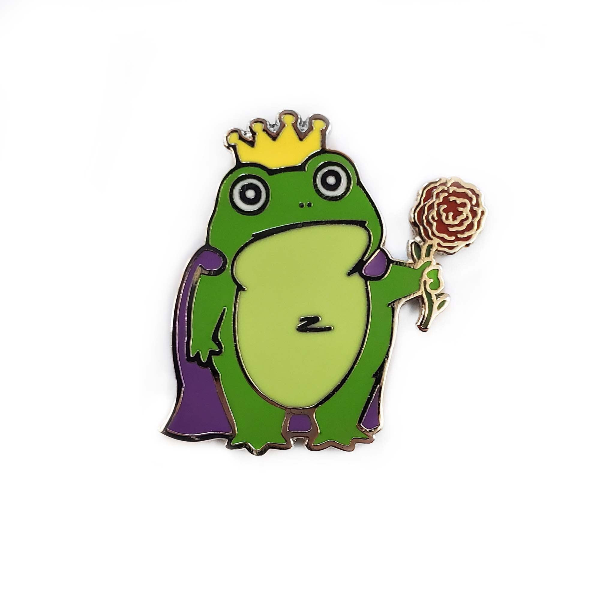 Royal Frog Magnet Charm