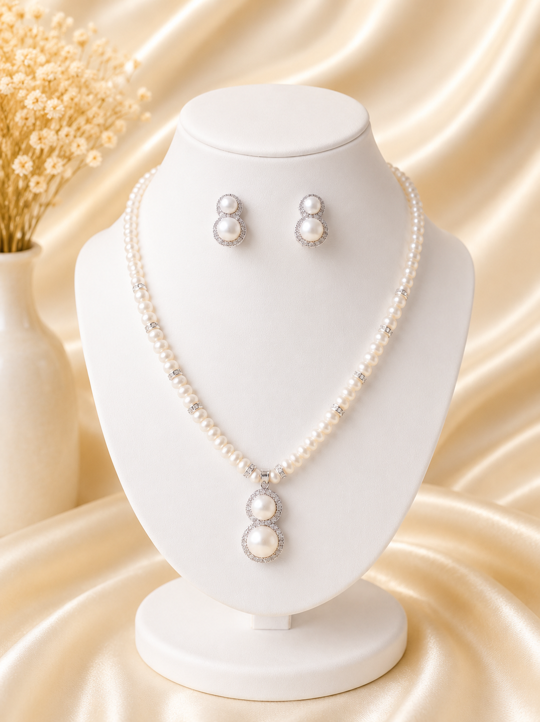 Silver Charm Halo jewelry — product view