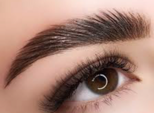 brow lamination and tint hybrid stain