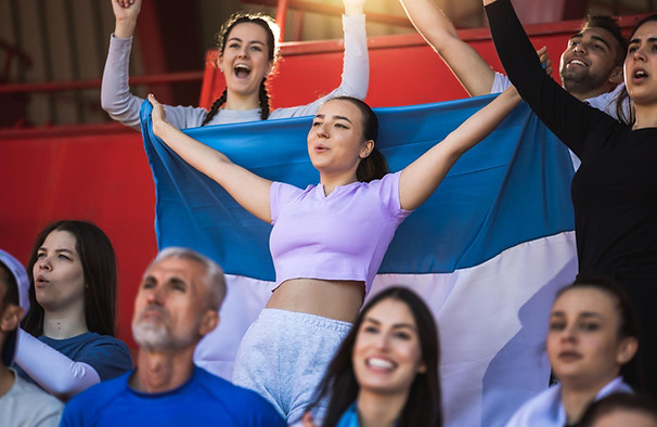 football fans cheering during FIFA World Cup 2026 match