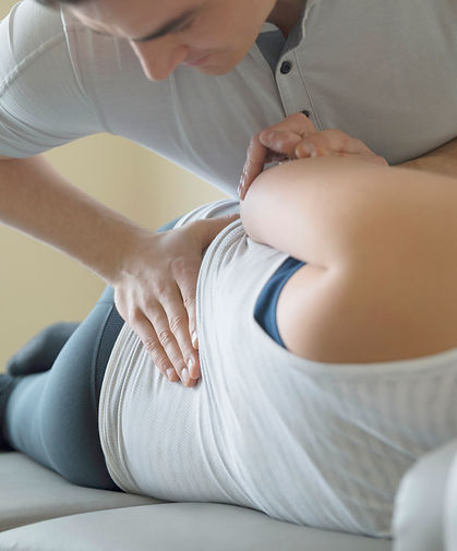Physiotherapy treatment in clinical setting