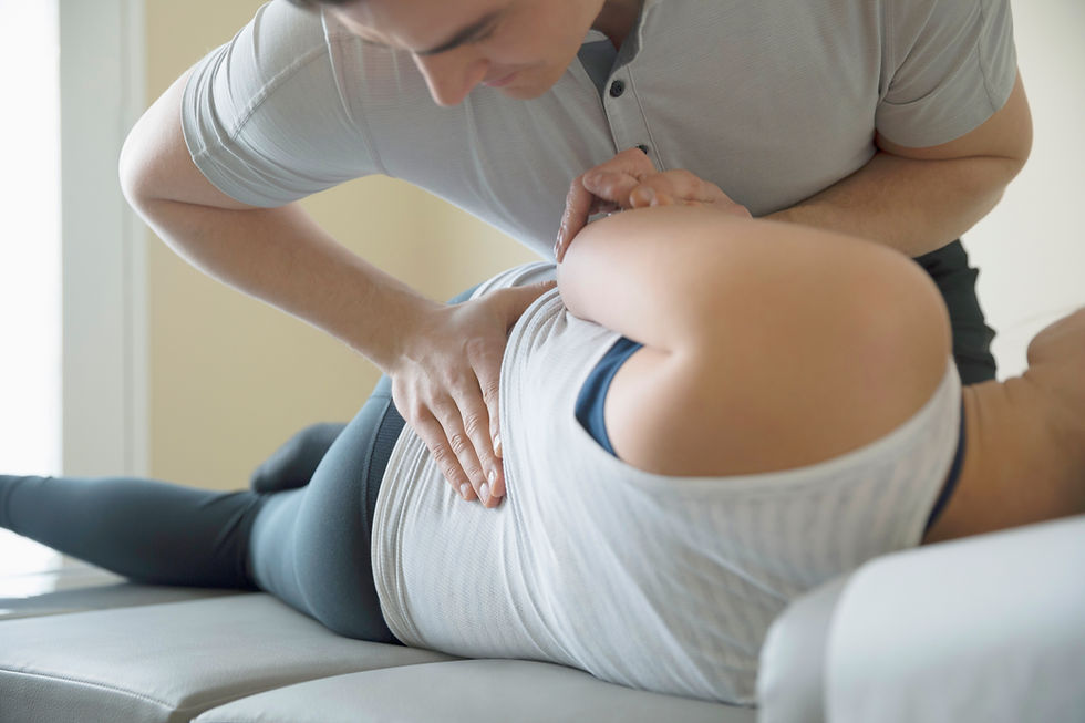 Chiropractic Adjustment Session