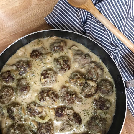 Easy Mushroom Meatballs