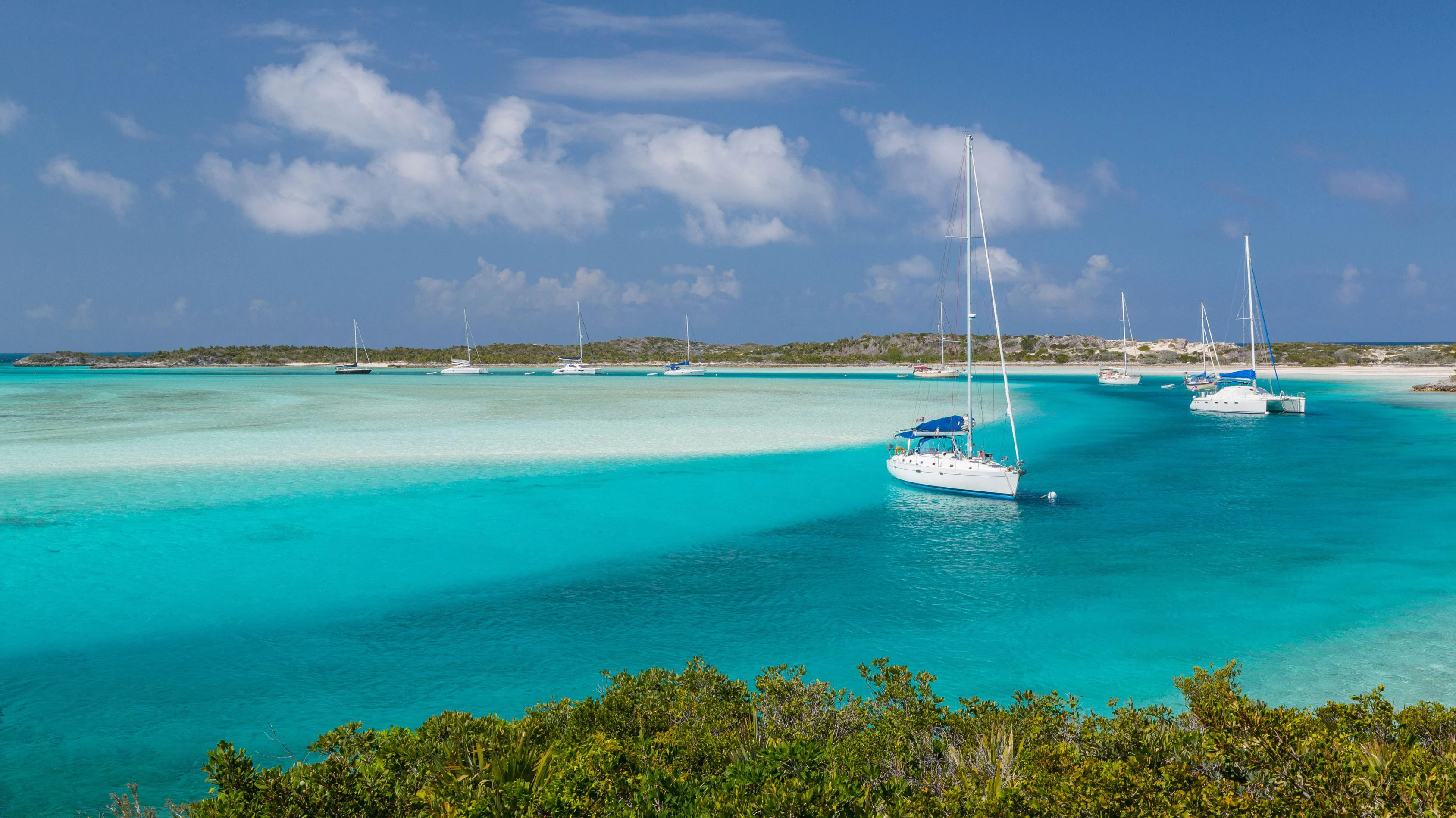 sailing exuma rental houses