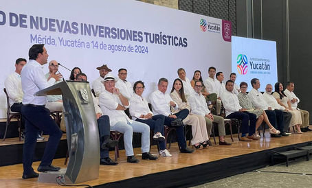 Anuncian más de 16 mil mdp para turismo en Yucatán