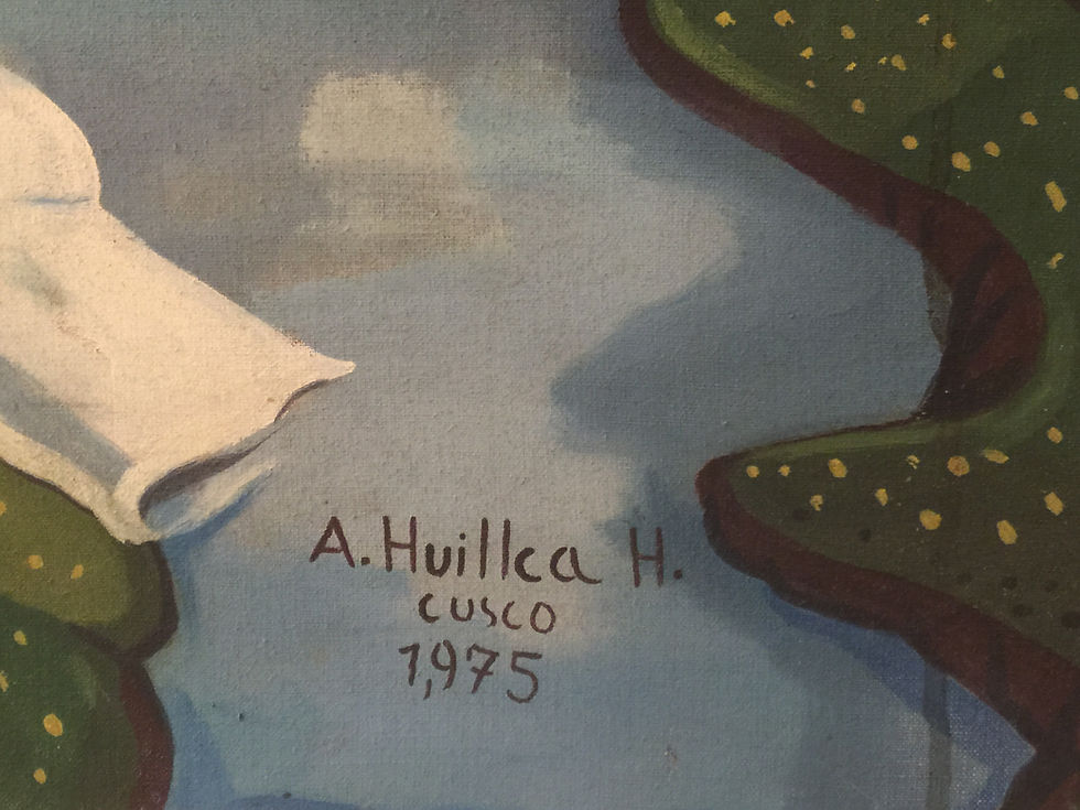 Thumbnail: "Peruvian Washing" by Antonio Huillca Huallpa