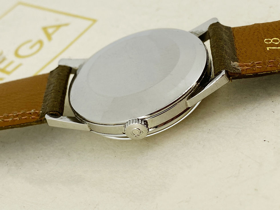 Thumbnail: Omega ref 131.001 cal 286 Swiss Manual S/Steel Ivory Dial 34mm c1962 Mens' Watch