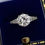 Thumbnail: 1.33ct F/VS1 Diamond Solitaire Ring in 18K White Gold & Platinum, AusCertified.