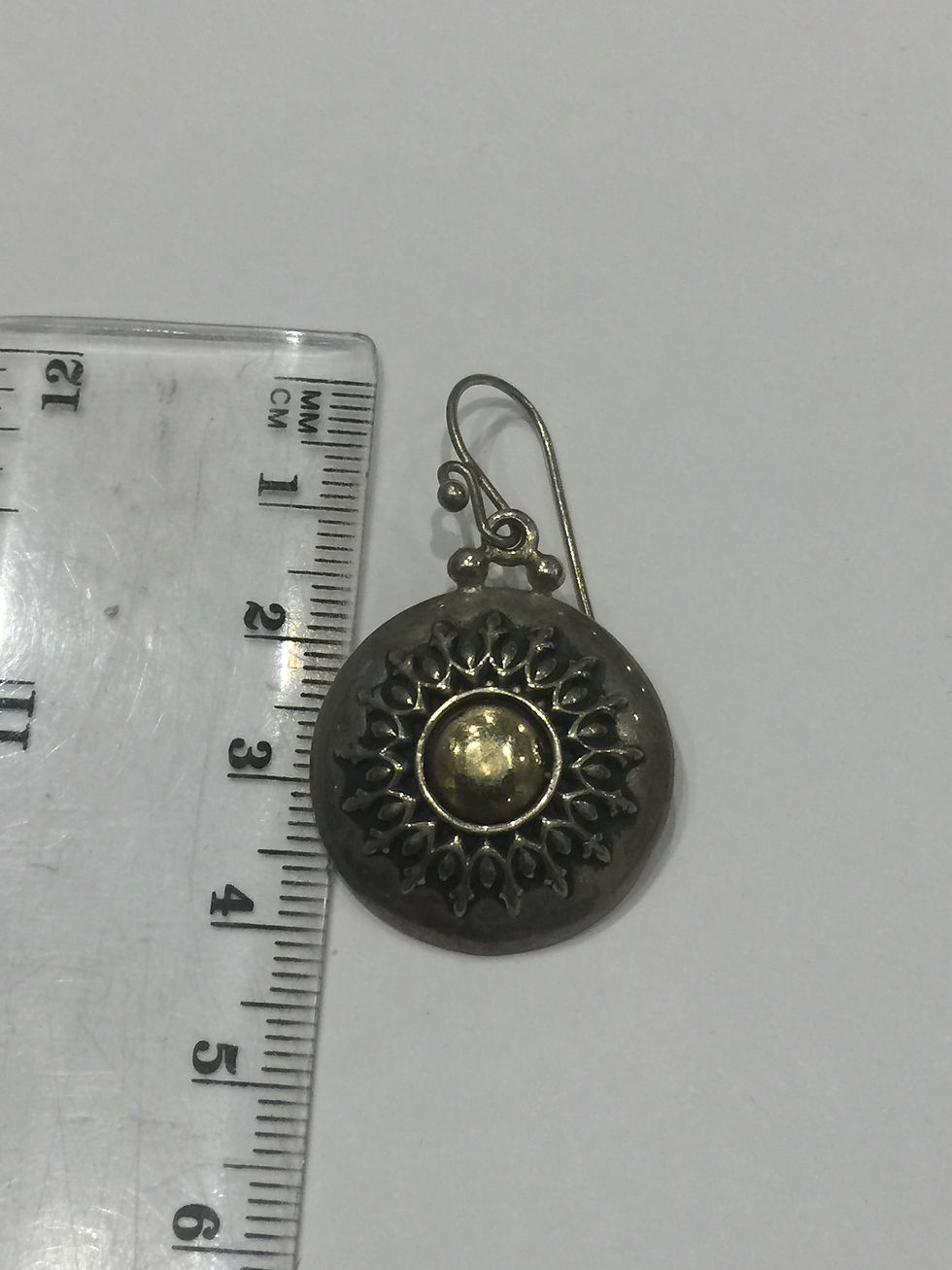Thumbnail: 925 Sterling Silver Vintage Earrings