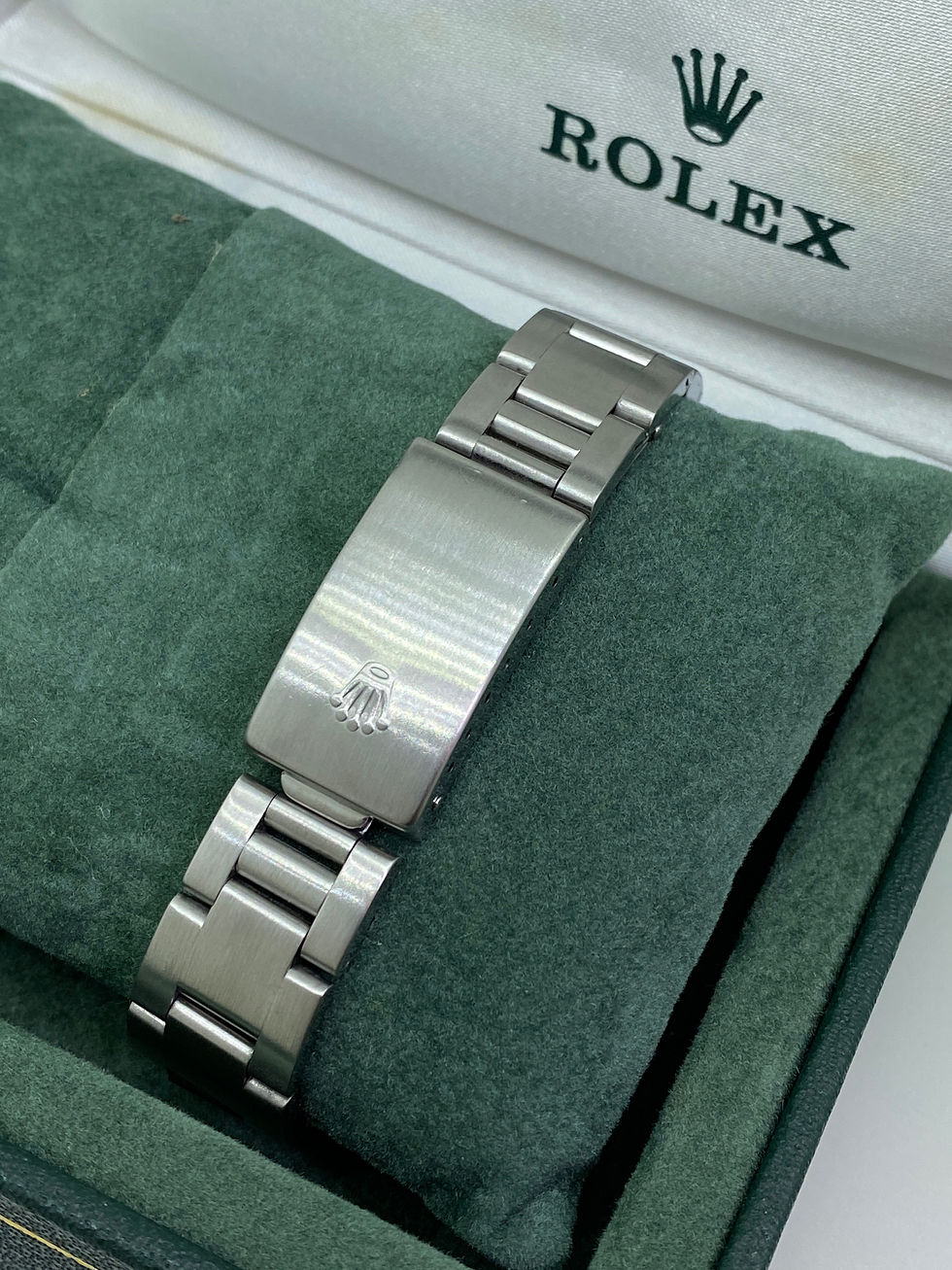 Thumbnail: Rolex Oyster Perpetual ref 77080 Black Dial 31mm Watch. Box and Papers.