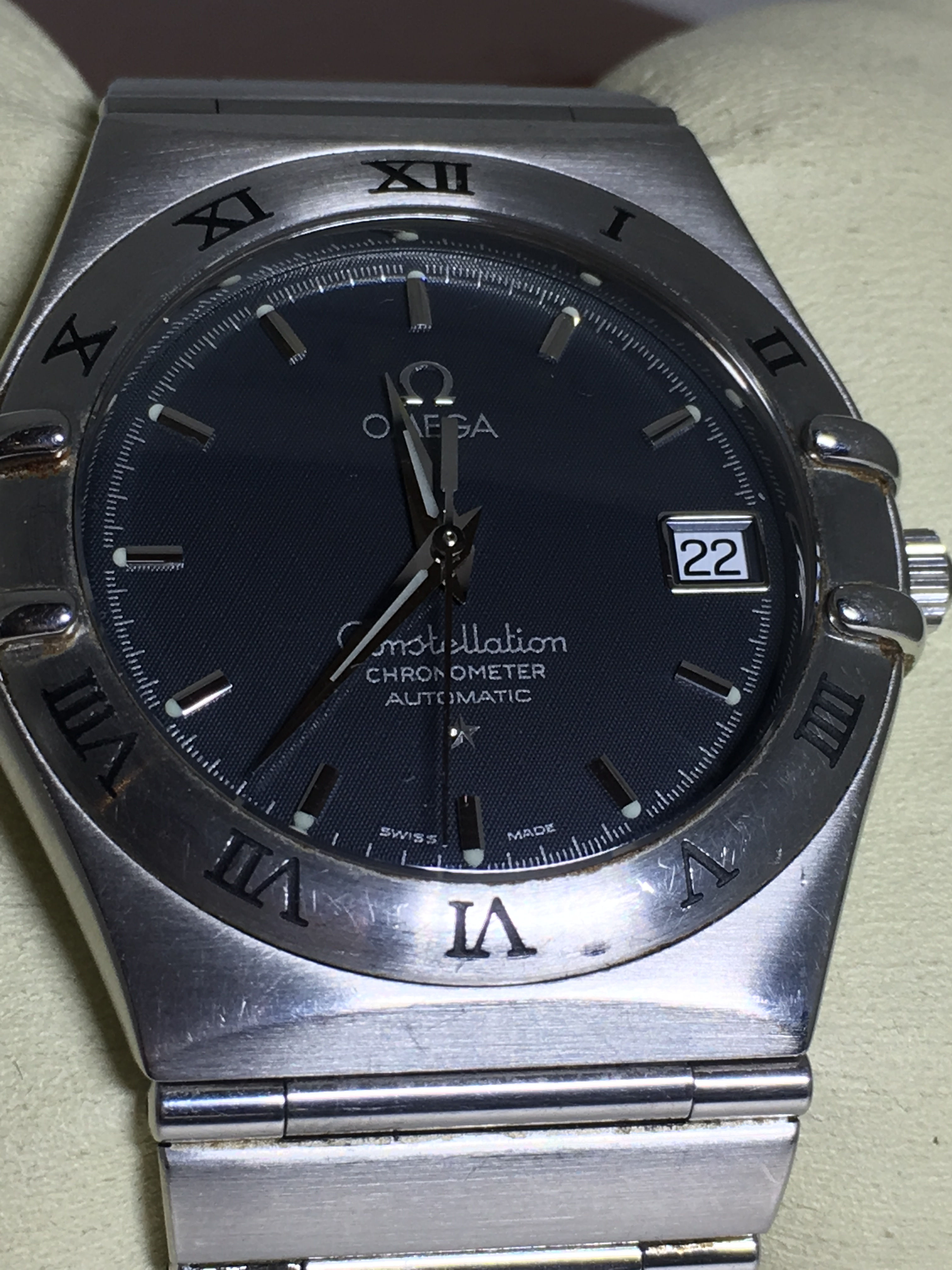 Omega Constellation 95 ref 1502.40.00 Stainless Steel Automatic Mens' Wristwatch