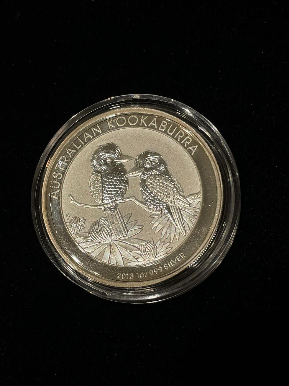 Thumbnail: 1 oz (1 Ounce) Fine 9999 Silver Australian Kookaburra $1 Coin, Proof. c 2013.