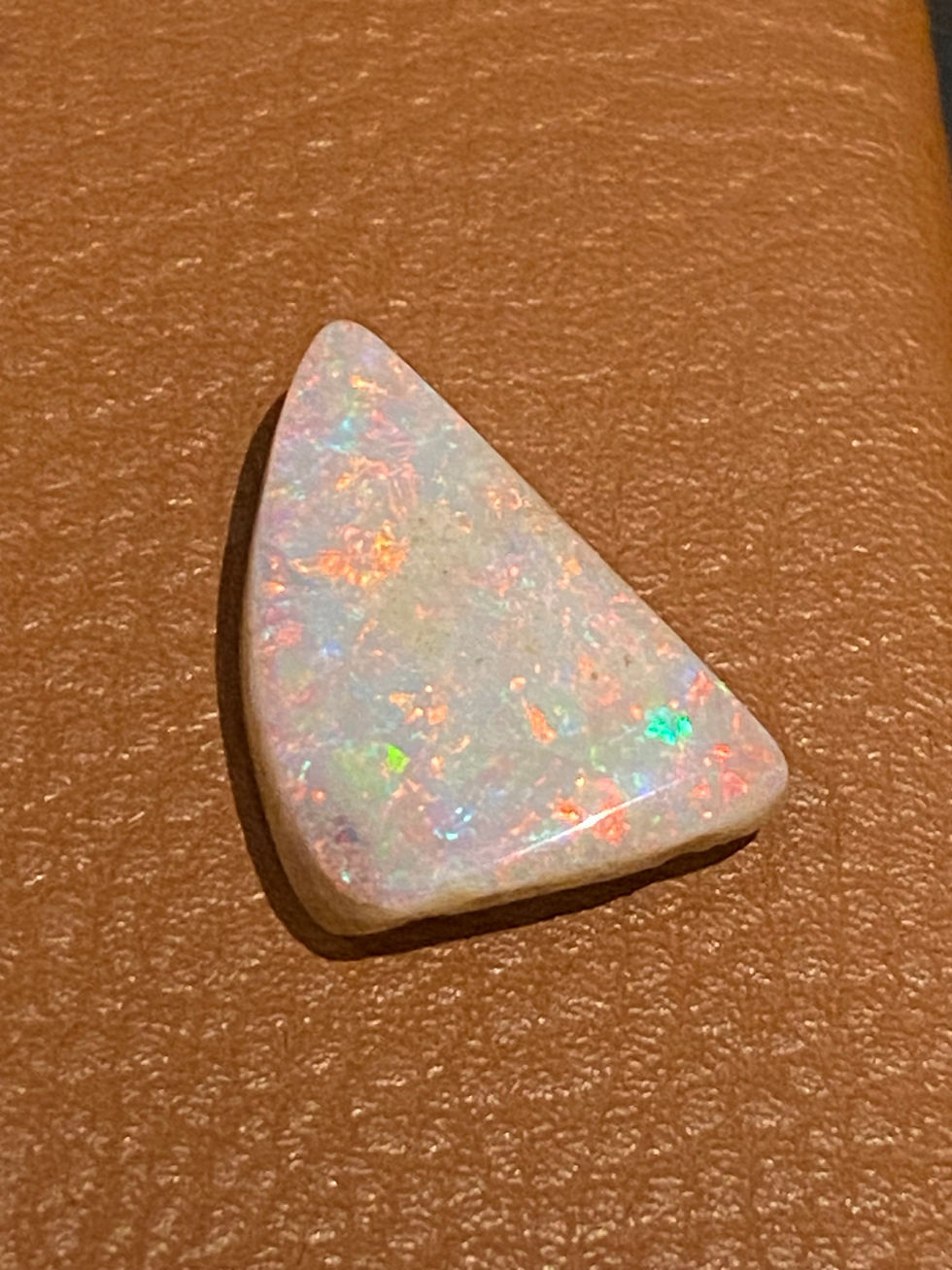 Thumbnail: Australian Loose Solid Opal of 7.50ct (18mm x 15mm). Lightning Ridge.