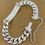 Thumbnail: UnoAErre 925 Sterling Silver Solid & Heavy Italian Curb Link Mens' Bracelet