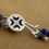 Thumbnail: Double Strand Lapis Lazuli, Pearl, 835 Silver Scandinavian Beaded Necklace