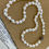 Thumbnail: Baroque Cultured Pearl Vintage Necklace, Fine Mirror-like Luster, 47.5cm long.