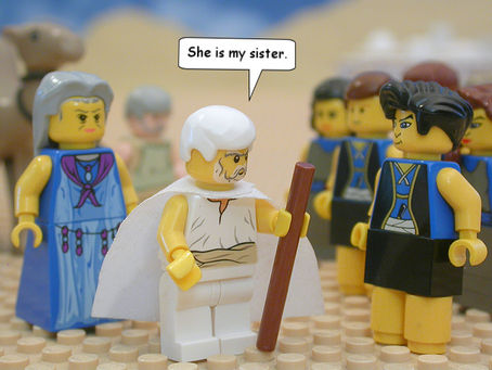 Abraham meets with Abimelech