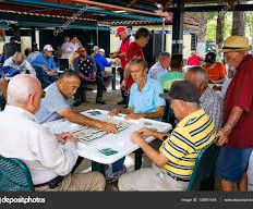 Domino Player in Little Havana
