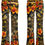 Thumbnail: Steampunk Floral Flared Pants – Vintage Clockwork & Autumn Blooms