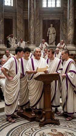R.R. De moord op Julius Caesar