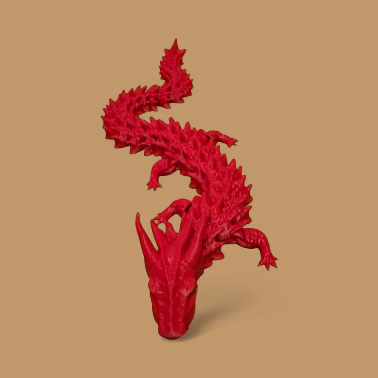 Shadowcoil Dragon in red