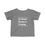Thumbnail: Infant Tee | Hi-Desert Drama in Training (White Lettering)