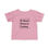 Thumbnail: Infant Tee | Hi-Desert Drama in Training (Black Lettering)