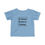 Thumbnail: Infant Tee | Hi-Desert Drama in Training (Black Lettering)