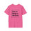 Thumbnail: Unisex T-Shirt | Cues as Sharp as the Cacti. (Black Lettering)