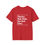 Thumbnail: Holiday Unisex T-Shirt | Theatre Kids Make the Best Elves (White Lettering)