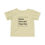 Thumbnail: Infant Tee | Cactus Cutie with Stage Duty (Black Lettering)