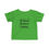 Thumbnail: Infant Tee | Hi-Desert Drama in Training (Black Lettering)