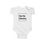 Thumbnail: Infant Bodysuit | Cue the Cuteness (Black Lettering)